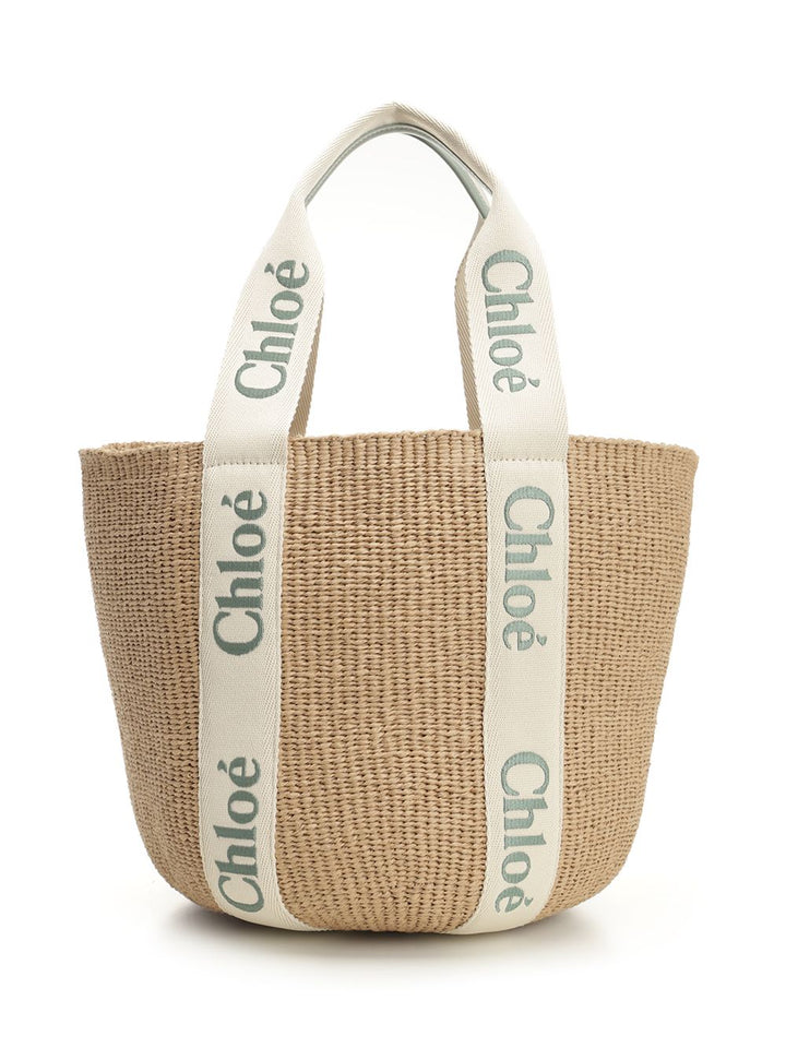 Chloe' Woody Handbags - Beige | 3c049c661d564cc7e1696a6e83d86ec4a1c0b8fa