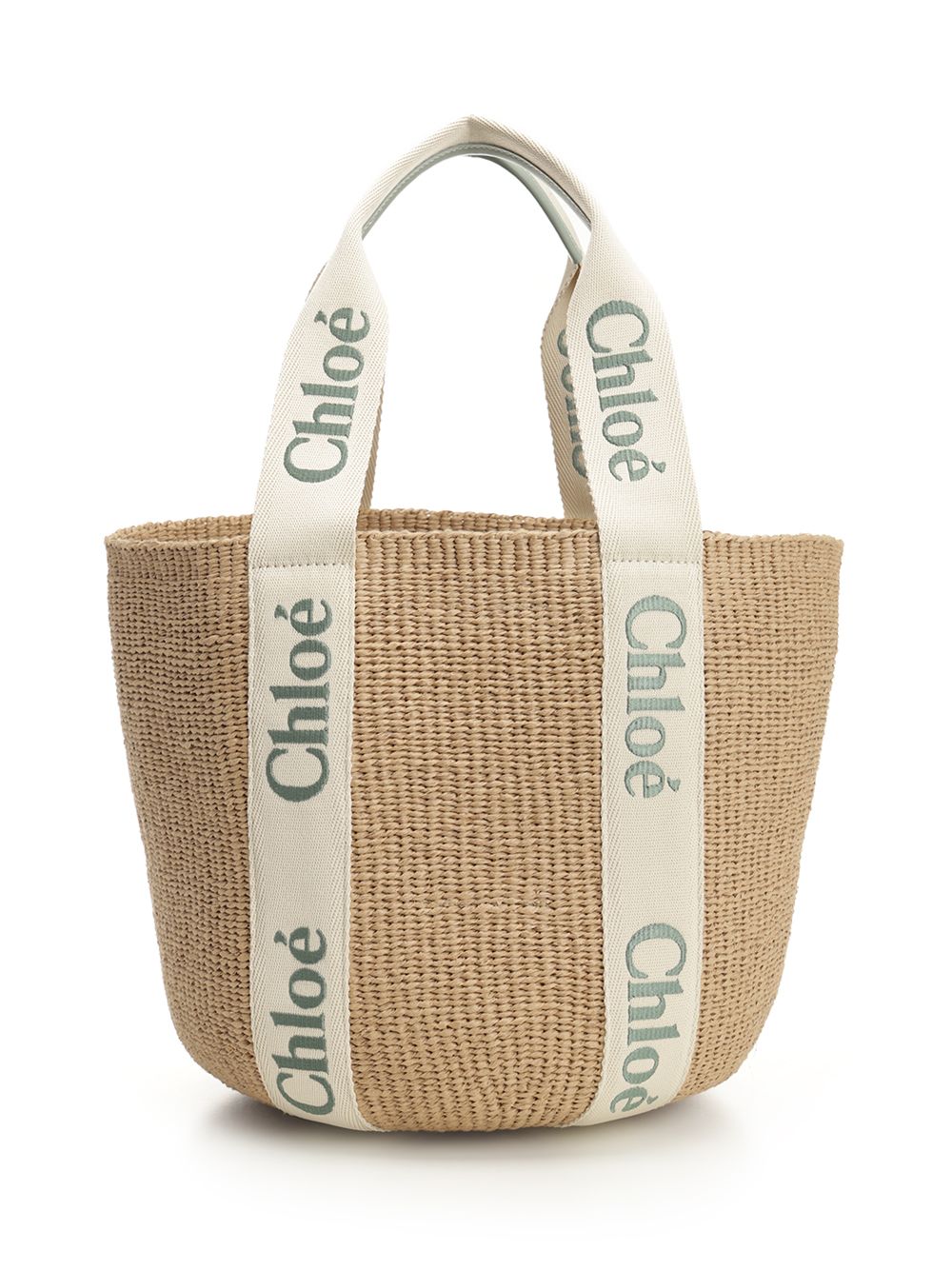 Chloe' Woody Handbags - Beige | e83de5c16553eeb07b472141df9e58f4aa457528