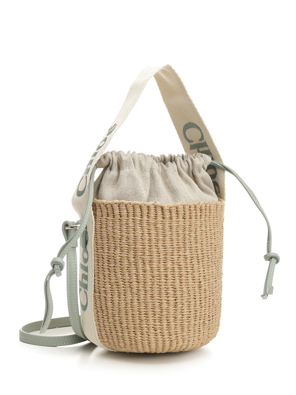 Chloe' Woody Handbags - Beige | f2eb87ee29f17087c8815ffd905178da2f352a83