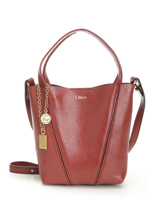 Chloé Spin Shoulder Bags Rose