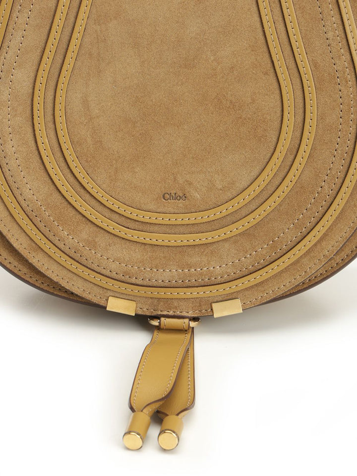 Chloe' Saddle Marcie Crossbody Bags - Brown | acb94bf87e37fe5b3239bb347fe5ceb2637ef858