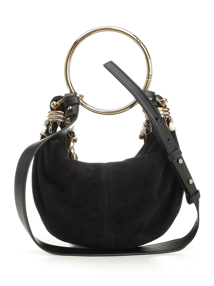 Chloe' Bracelet Handbags - Black | d70d22d4c55a23323764bfcb2284b94e39269db3