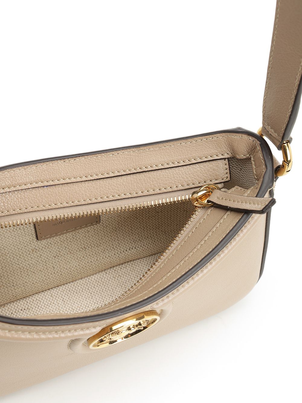Chloe' Horse Medal Shoulder Bags - Brown | f012293c19b693237598f99a391fb46a7fceec92