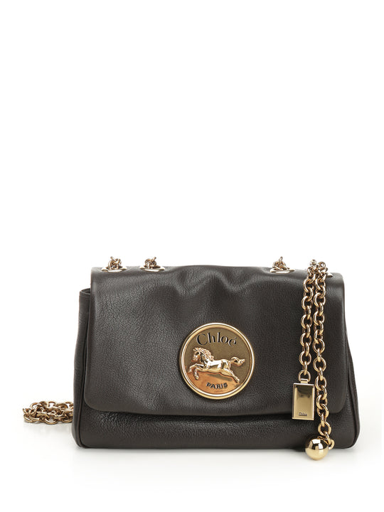 Chloé Heritage Crossbody Bags Brown