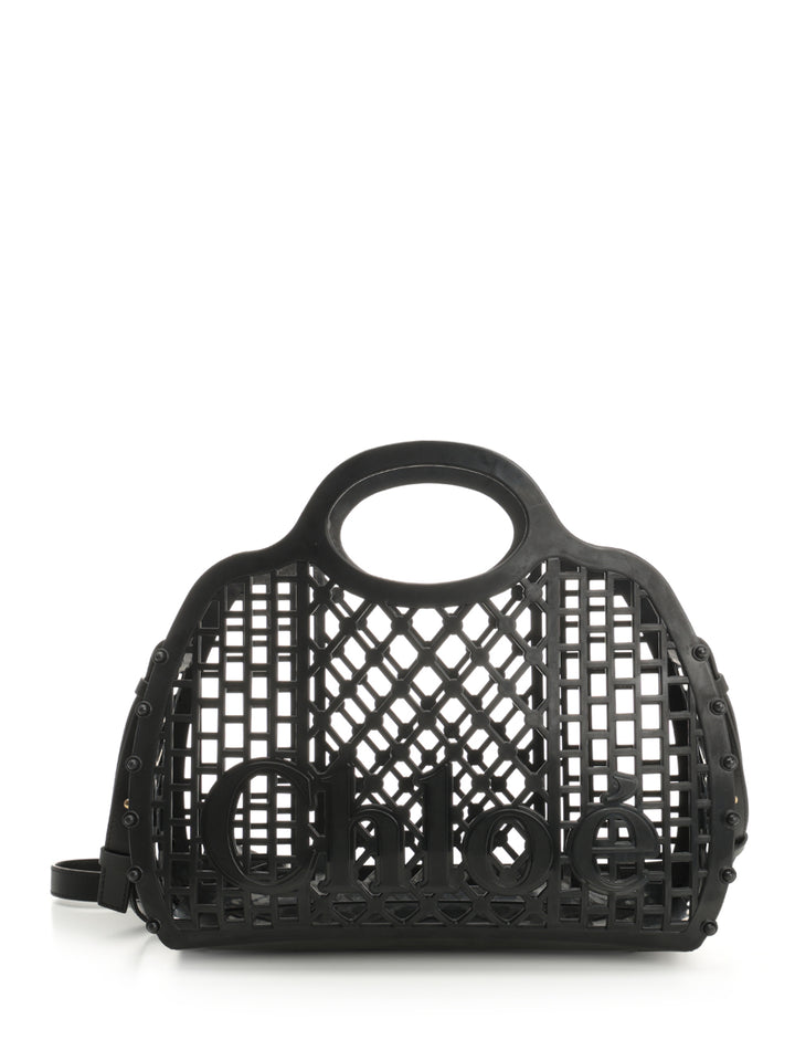 Chloe' Chloé Cage Handbags - Black | eb81655c86ca84dd92986424ff2d1fbd44029047