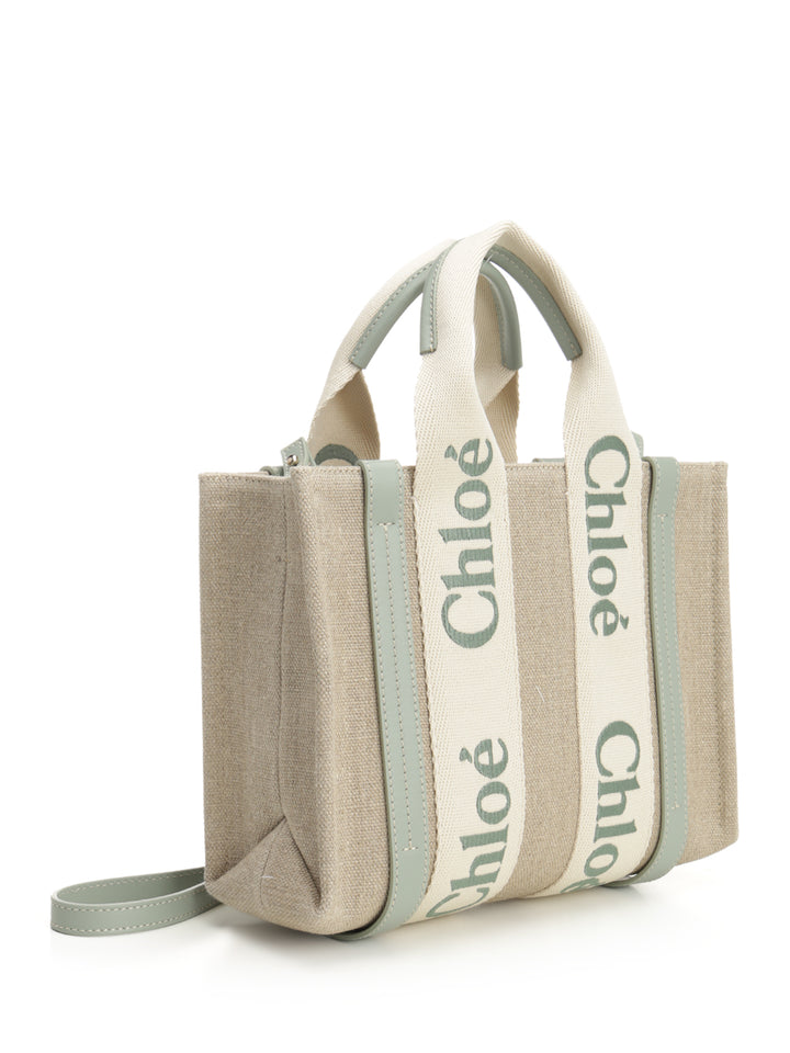 Chloe' Woody Handbags - Beige | 97c309870e628d8fd18eeb4b9db0fa5ccfd0c5af
