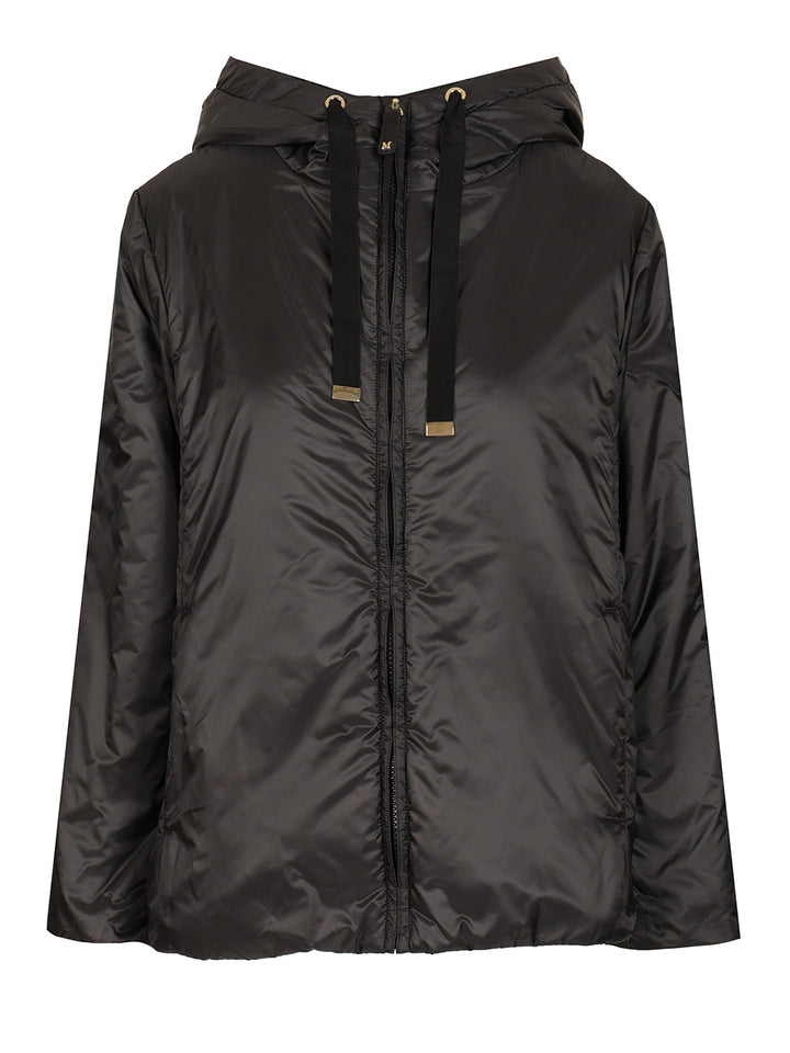 Max Mara The Cube Padded Jacket With Hood Coats - Black | 4122ac48c30f00b18f4ca6aebeb7162ff2d8c89c