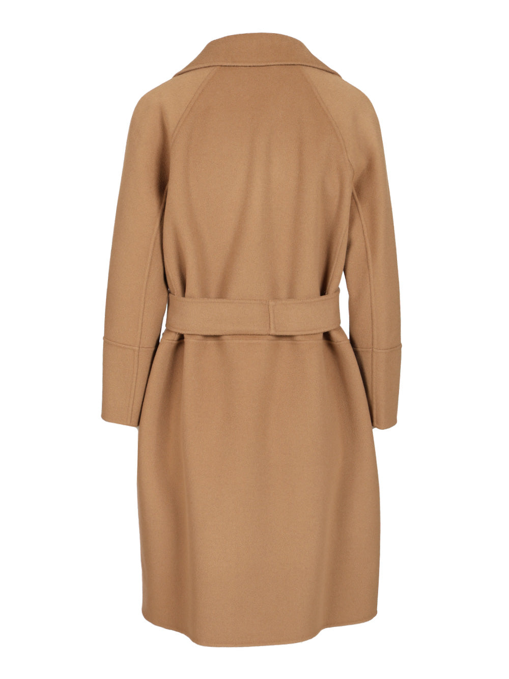'S Max Mara Short Double Wool Coat Coats - Beige | ee8ca94b761c7badcd794ee236cf92beb2faae02