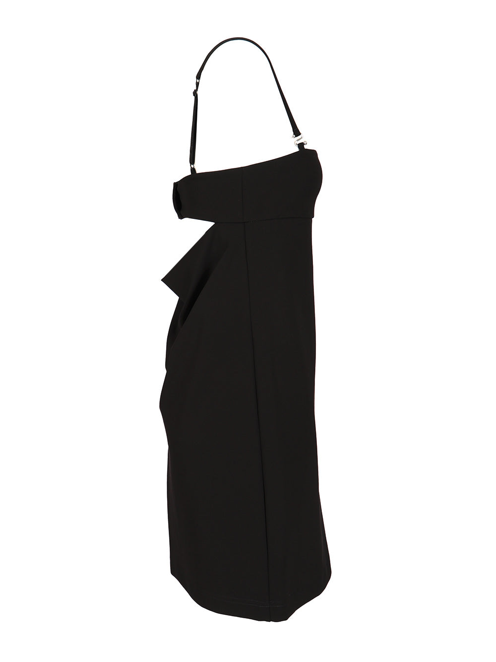 Sportmax Mini Dress With Cut Out Dresses - Black | f275595c4016864a3da8def6bda4ca935d76fe68