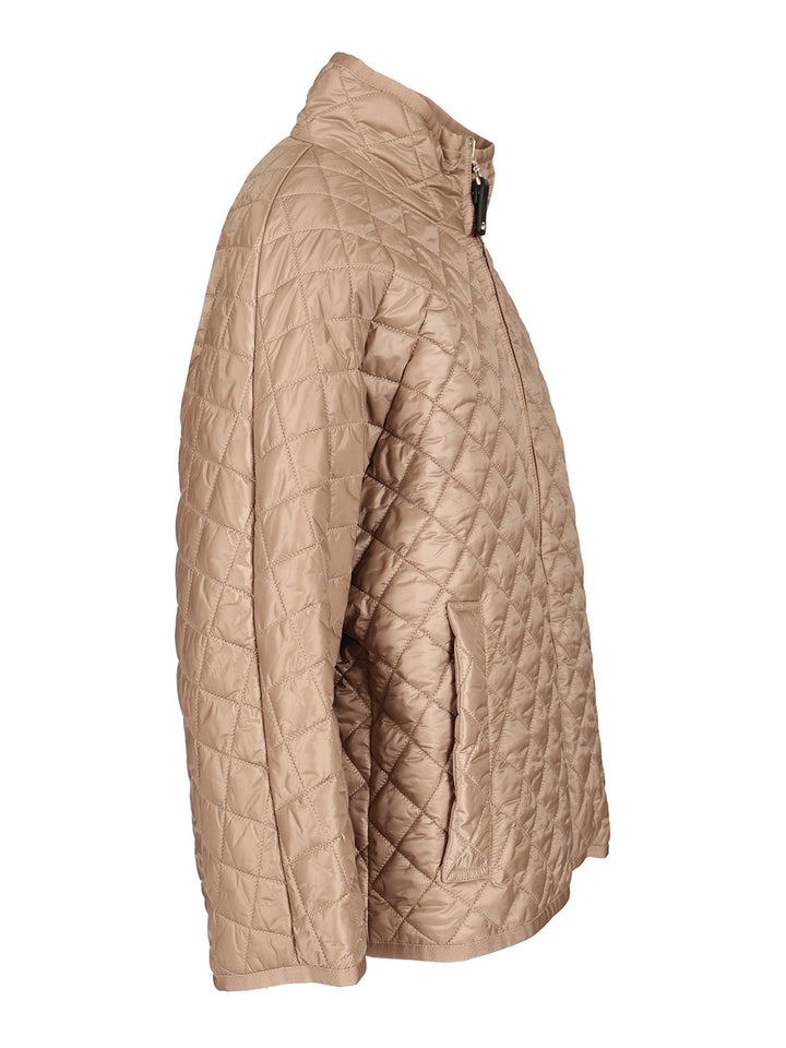 Max Mara The Cube Reversible Water-Repellent Canvas Cape Coats - Grey | 4deeb7e6115a96f103c1f9aa13d49c2e34f67c3d