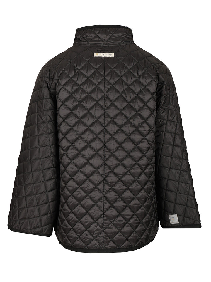 Max Mara The Cube Reversible Water-Repellent Canvas Cape Coats - Black | 6b8c7f9b15368d973b002df3eeea7a04fa15629b