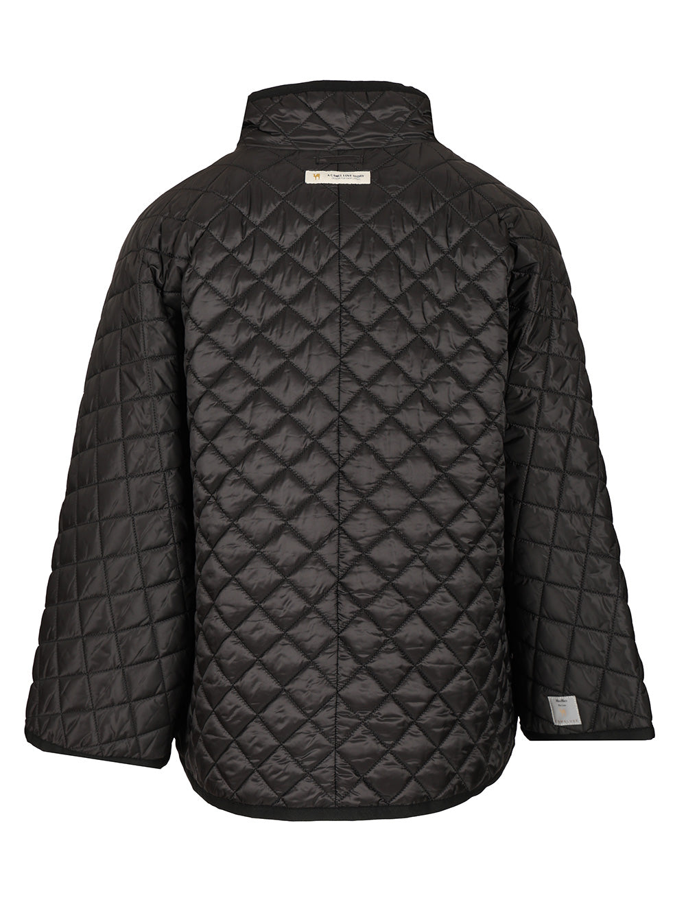 Max Mara The Cube Reversible Water-Repellent Canvas Cape Coats - Black | 6b8c7f9b15368d973b002df3eeea7a04fa15629b