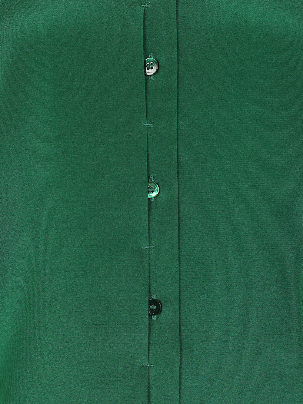 Max Mara Stretch Silk Cady Shirt Shirts - Green | 06568dcb69c87dfc66168350d1bf373484e6f458
