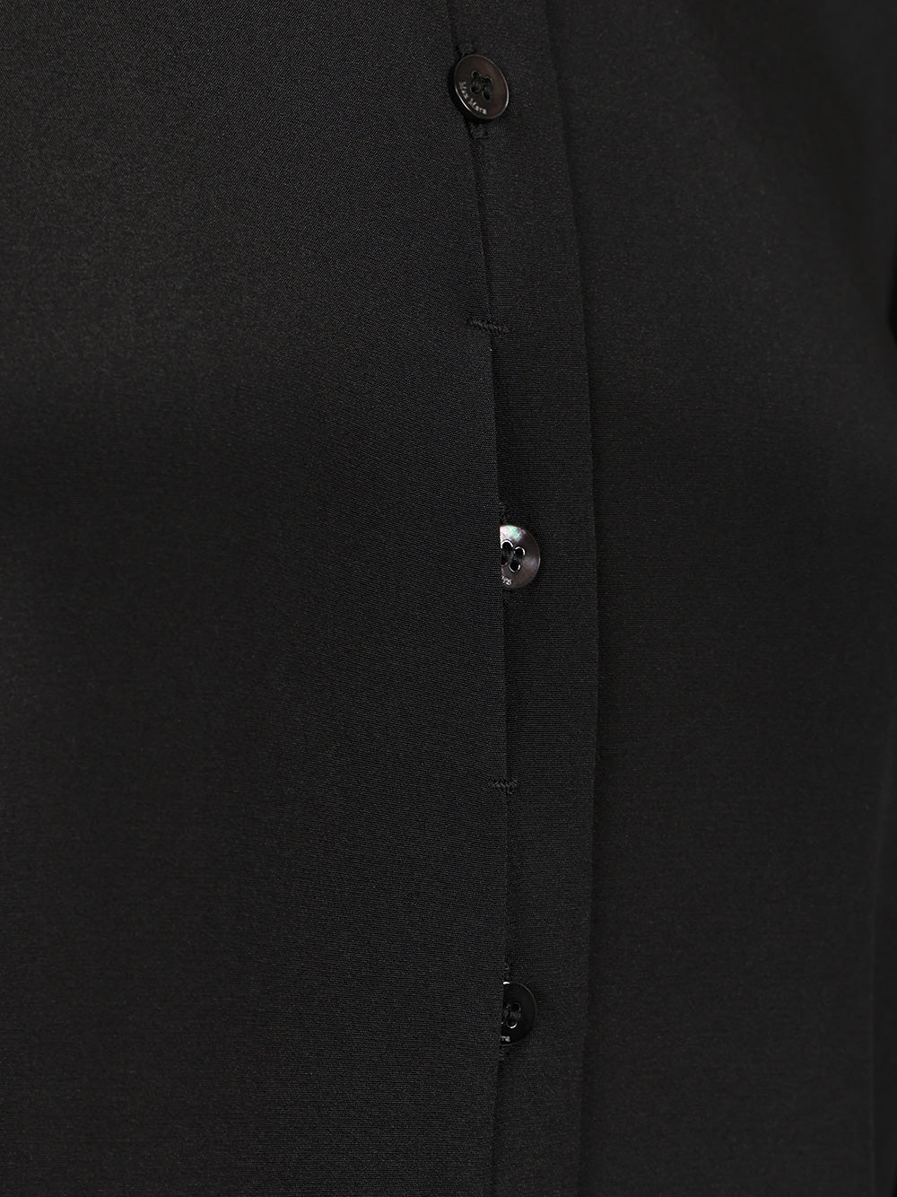 Max Mara Stretch Silk Cady Shirt Shirts - Black | 7f92cf7c2dd430104bc1b55ec1baf997f16c5a27