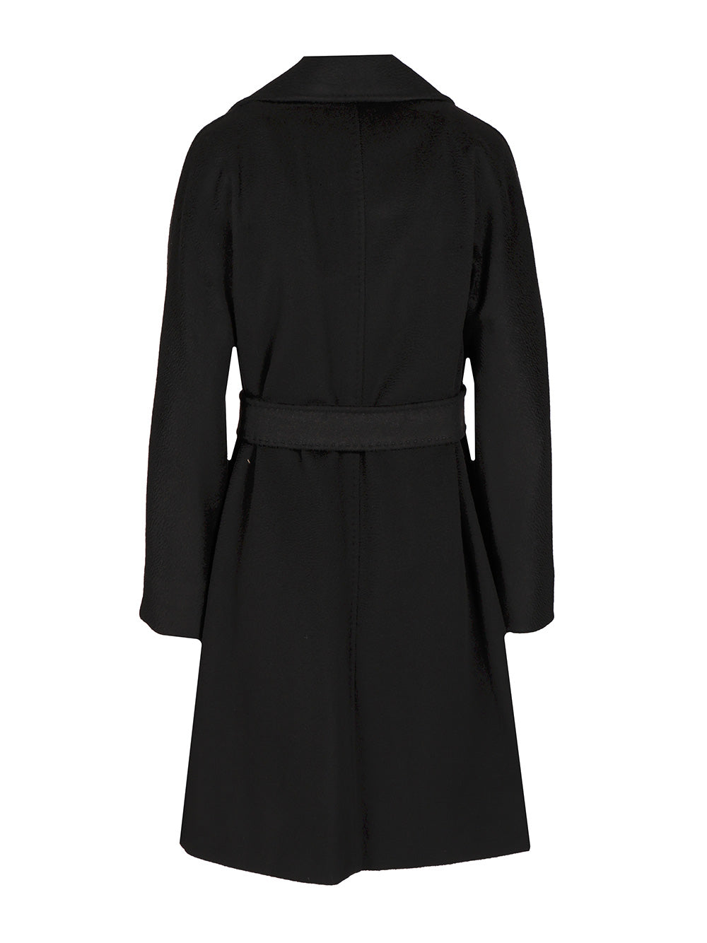 Max Mara Studio Wool Dressing Gown Coat Coats - Black | 3bc45bf4312d57a62b39e7981098ea687db3d355