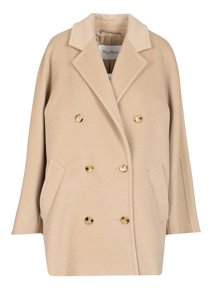 Max Mara Wool And Cashmere Beaver Coat Coats - Beige | ca3fc81a8dd221b159392e396fb0ae328823edb2