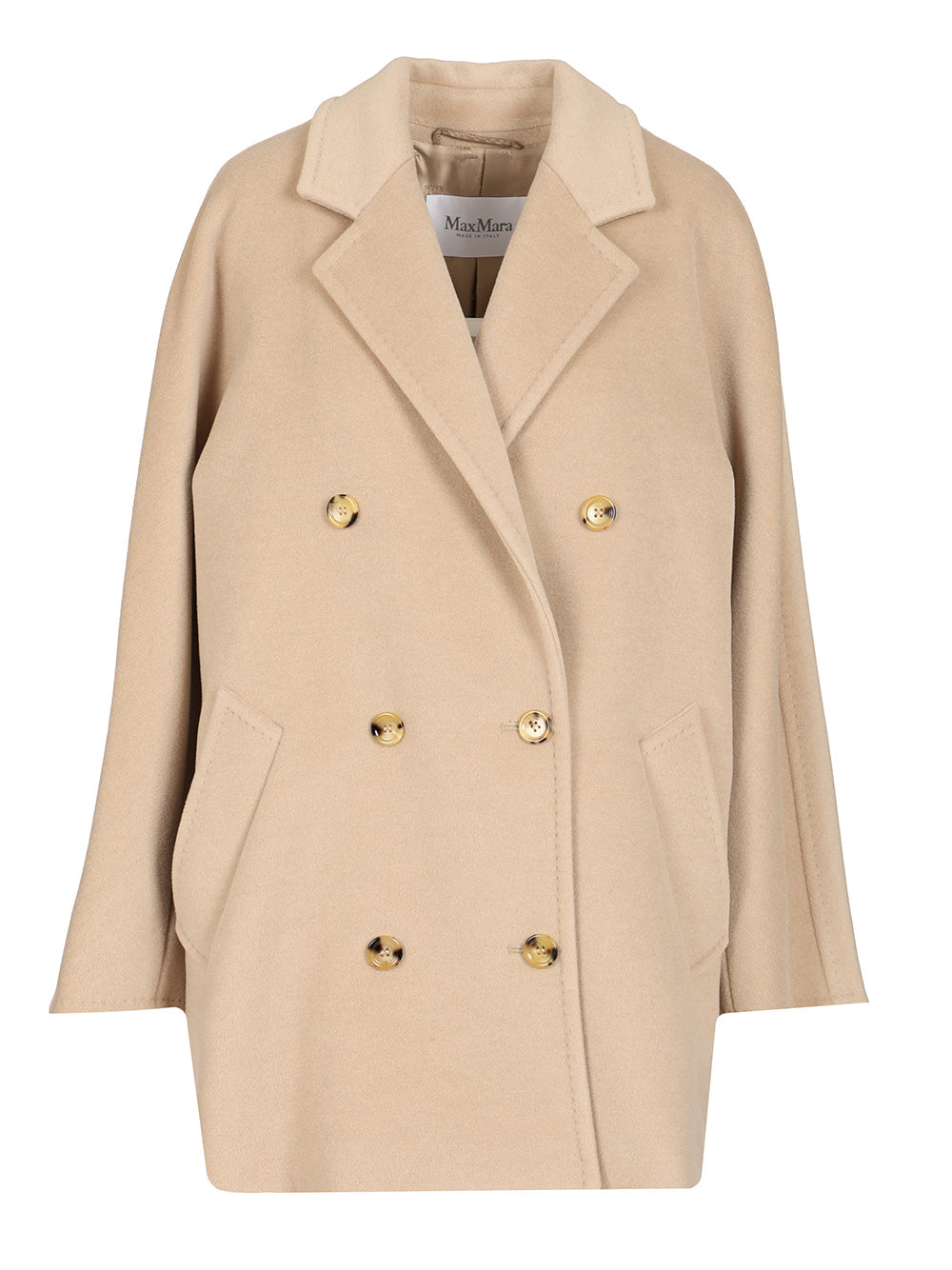 Max Mara Wool And Cashmere Beaver Coat Coats - Beige | ca3fc81a8dd221b159392e396fb0ae328823edb2
