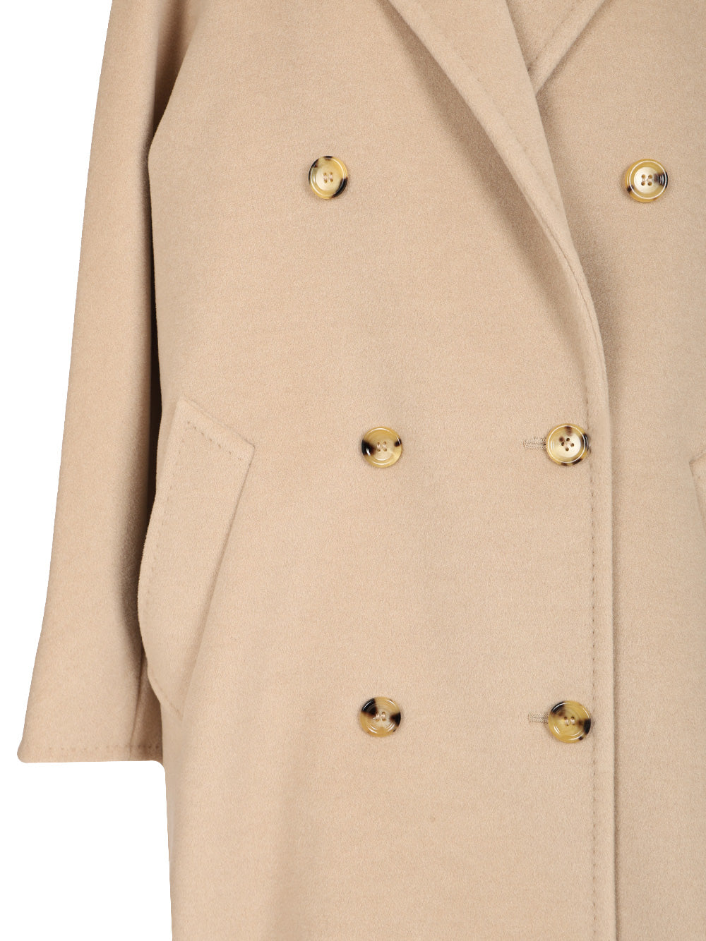 Max Mara Wool And Cashmere Beaver Coat Coats - Beige | c1552157c464c4e3d6f2d1222e15a828211de1d0