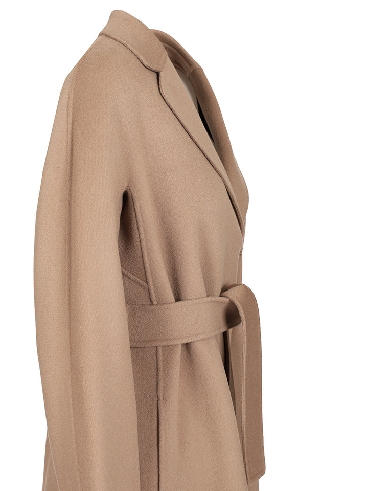 'S Max Mara Wool Drap Midi Coat Coats - Grey | 1ae40dd3aac8981484f14773d2663a440572b75d