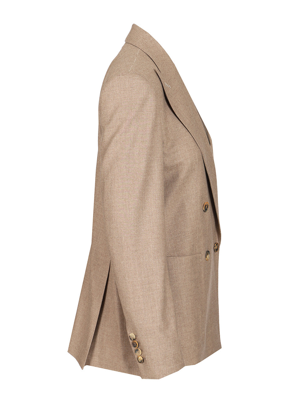Max Mara Double-Breasted Cashmere Blazer Jackets - Brown | faa74f7d17aa84e2da091674af3dc24c7c36cdaf