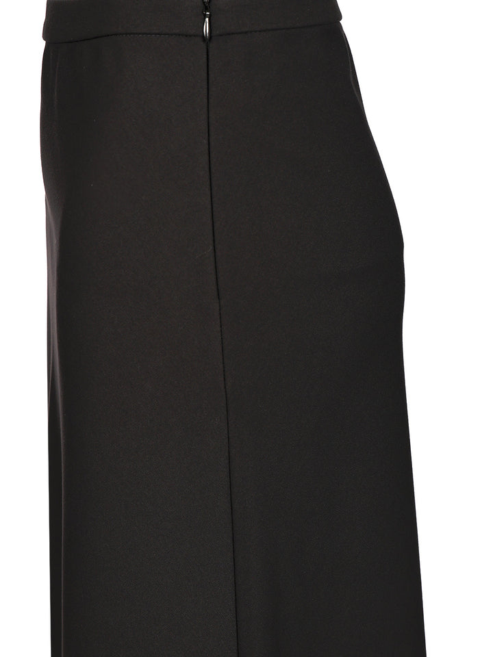 Max Mara Long Viscose Skirt Skirts - Black | 0ef6f7fbd070e7733fc09be614ae80999bf2bbf7