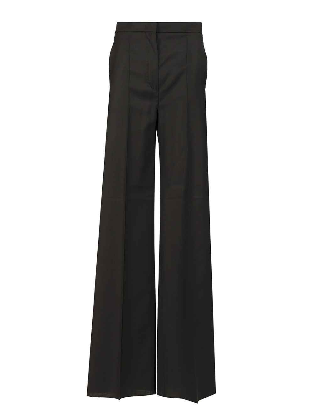 Max Mara Wide Leg Trousers - Black | 31dd73ac49f163b3d88d50c0800cca557f9e0923
