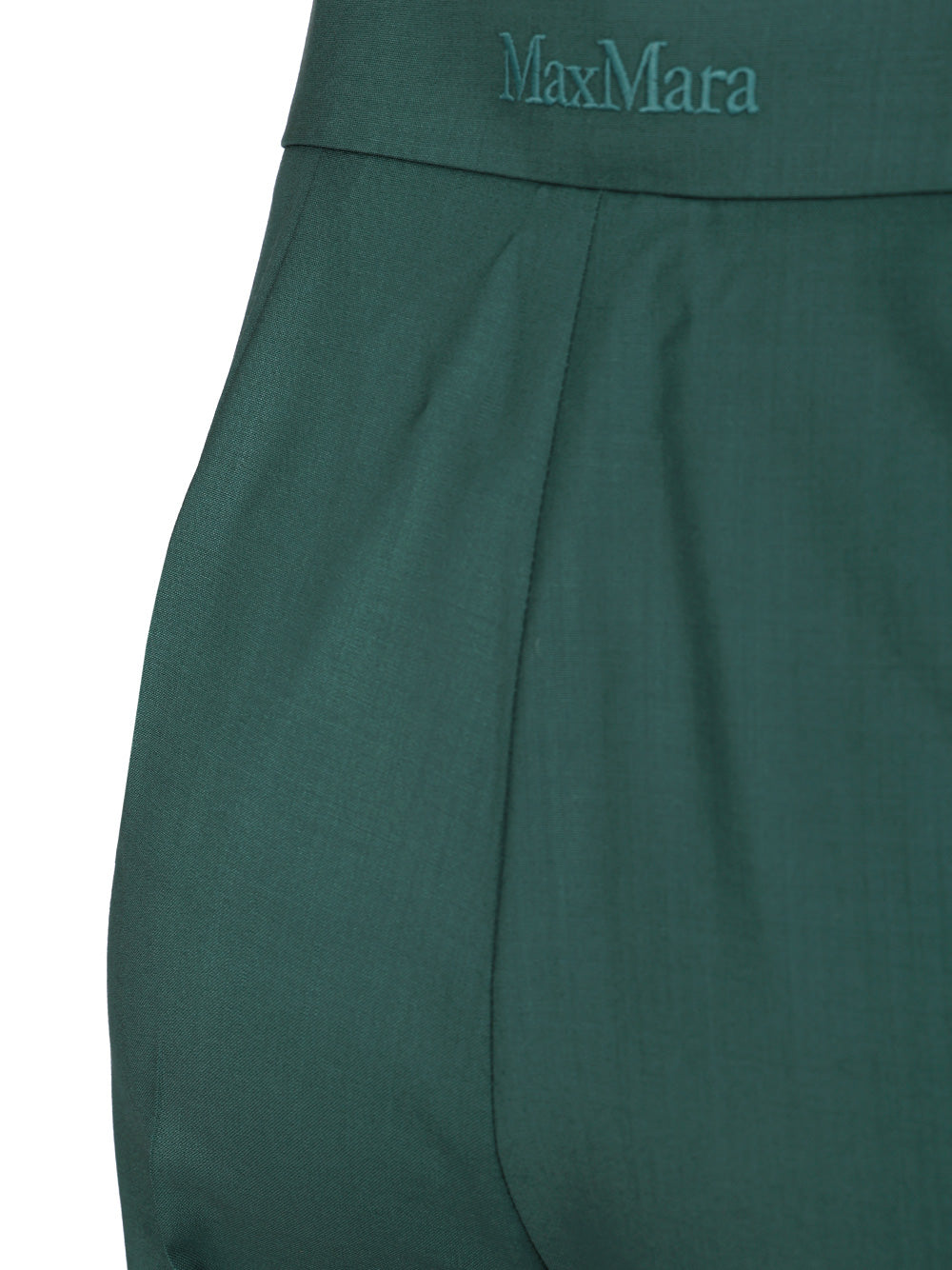 Max Mara Wide Leg Trousers - Green | e5506fb4851a2895f9c64fe0e180f654e1e568f5