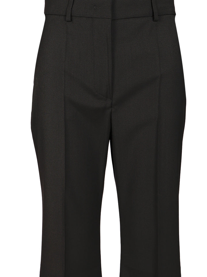 Sportmax Flare Trousers - Black | e075ec1cfe8372ace6f49a048523cf8617934776
