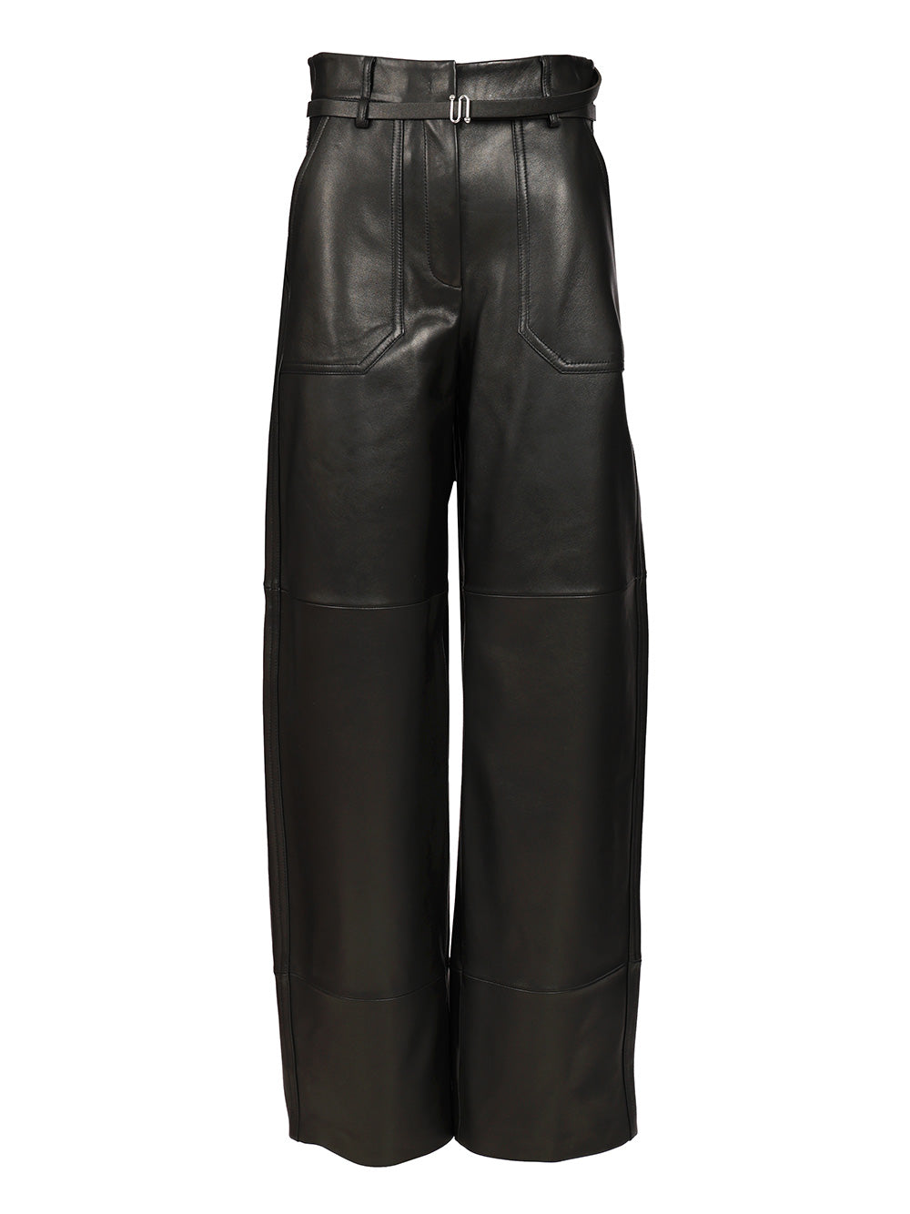 Sportmax Nappa Trousers - Black | e71a03d62f433ef740b3024a1ca6a22d4ccd3cb0