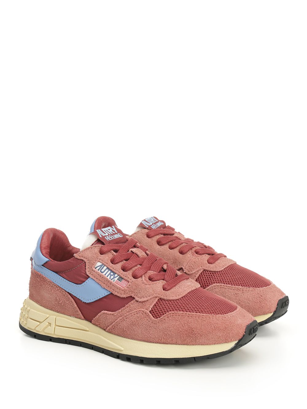 Autry  Reelwind Low Sneakers - Red | 601fd74f1ee21b29eee2d8836ca1f1e520a8d81d