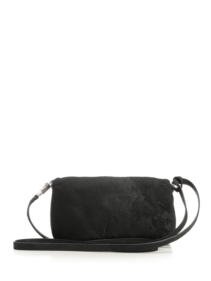 Rick Owens Pillow Griffin Crossbody Bags - Black | 360c30609970e6794ffc4a844b621175220378b6