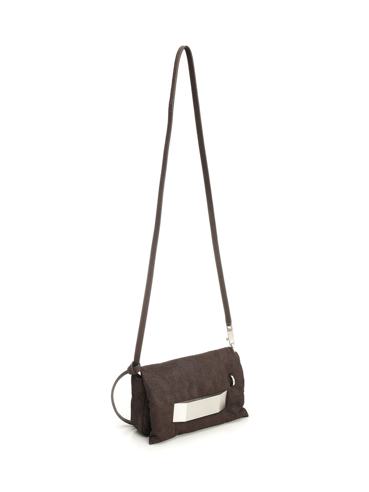 Rick Owens Pillow Griffin Crossbody Bags - Brown | f7e165983cb174c8d279e2936dc0b196f94b5e1b