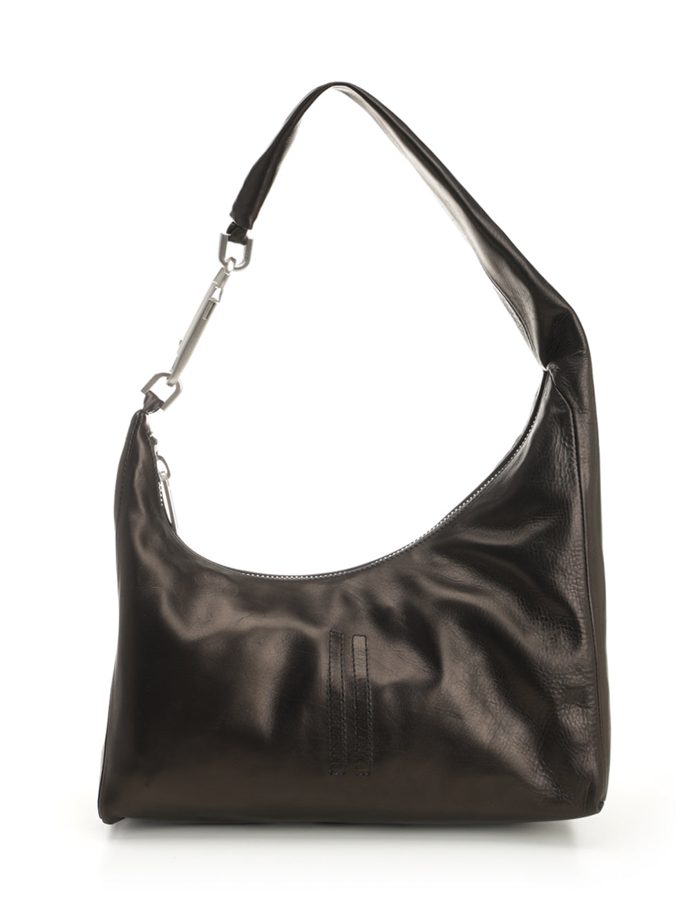 Rick Owens Gemini Cropped Shoulder Bags - Black | 62afb6e9e775c1e6913bbd6693d77fb299e20bca