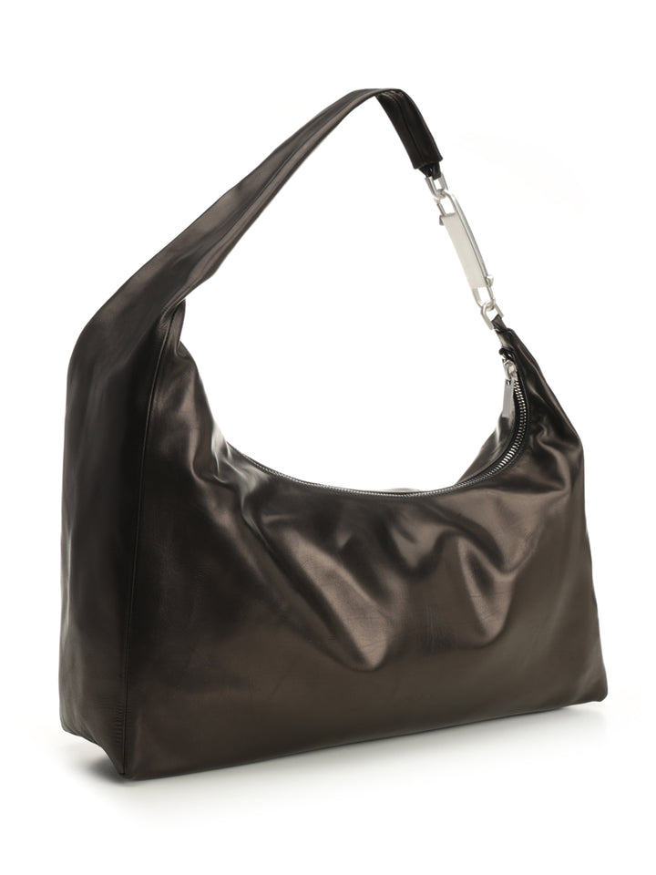 Rick Owens Gemini Shoulder Bags - Black | 6156bccd6c29b4f727b5a79921f037969d50dde7