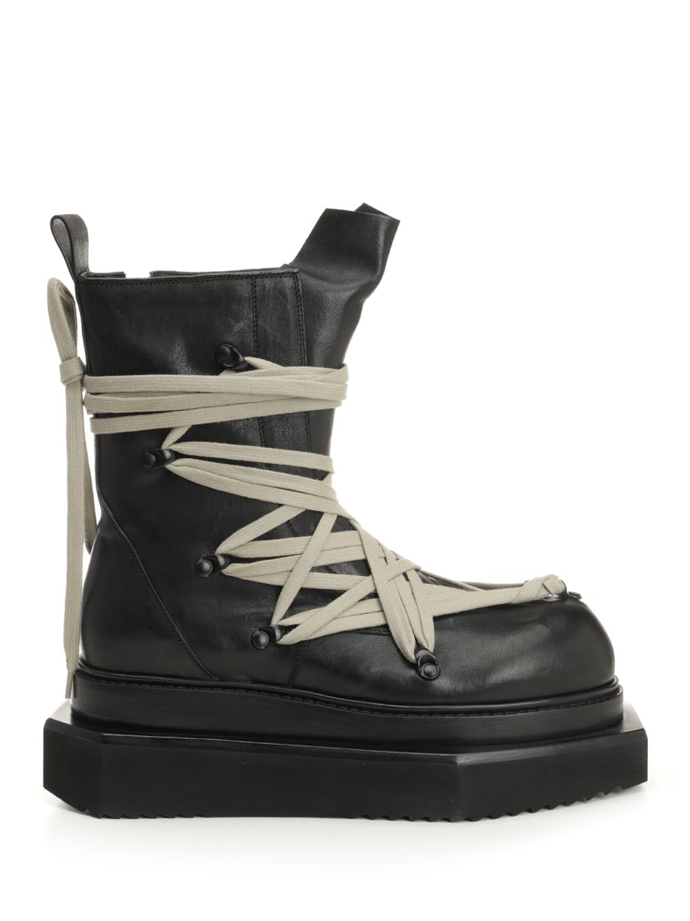 Rick Owens Turbo Cyclops 70mm Boots - Black | dc3946caee9353be77e557f7f10888288f83682c