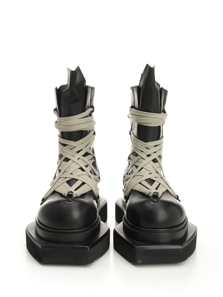 Rick Owens Turbo Cyclops 70mm Boots - Black | d6c314bded442cb4c07ba1dc8e18406bbc22be3a