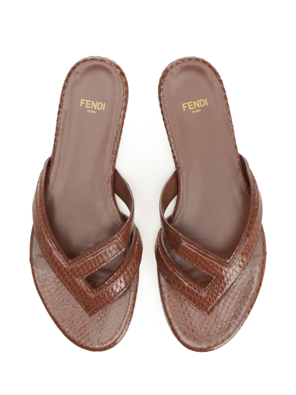 Fendi Fendi Fling Scarpe basse - Brown | 97d9b49df57245eb06d6f4c947e0d9c416e827be
