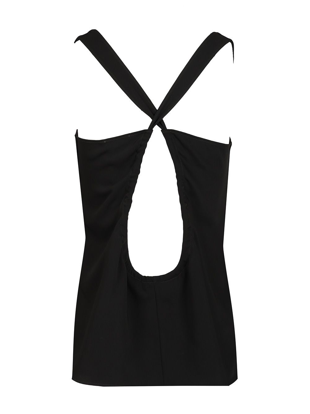 P.A.R.O.S.H. Cady Blouse Tops - Black | 7b1672bb07a50393d4cbd69fbab5909472b3db85