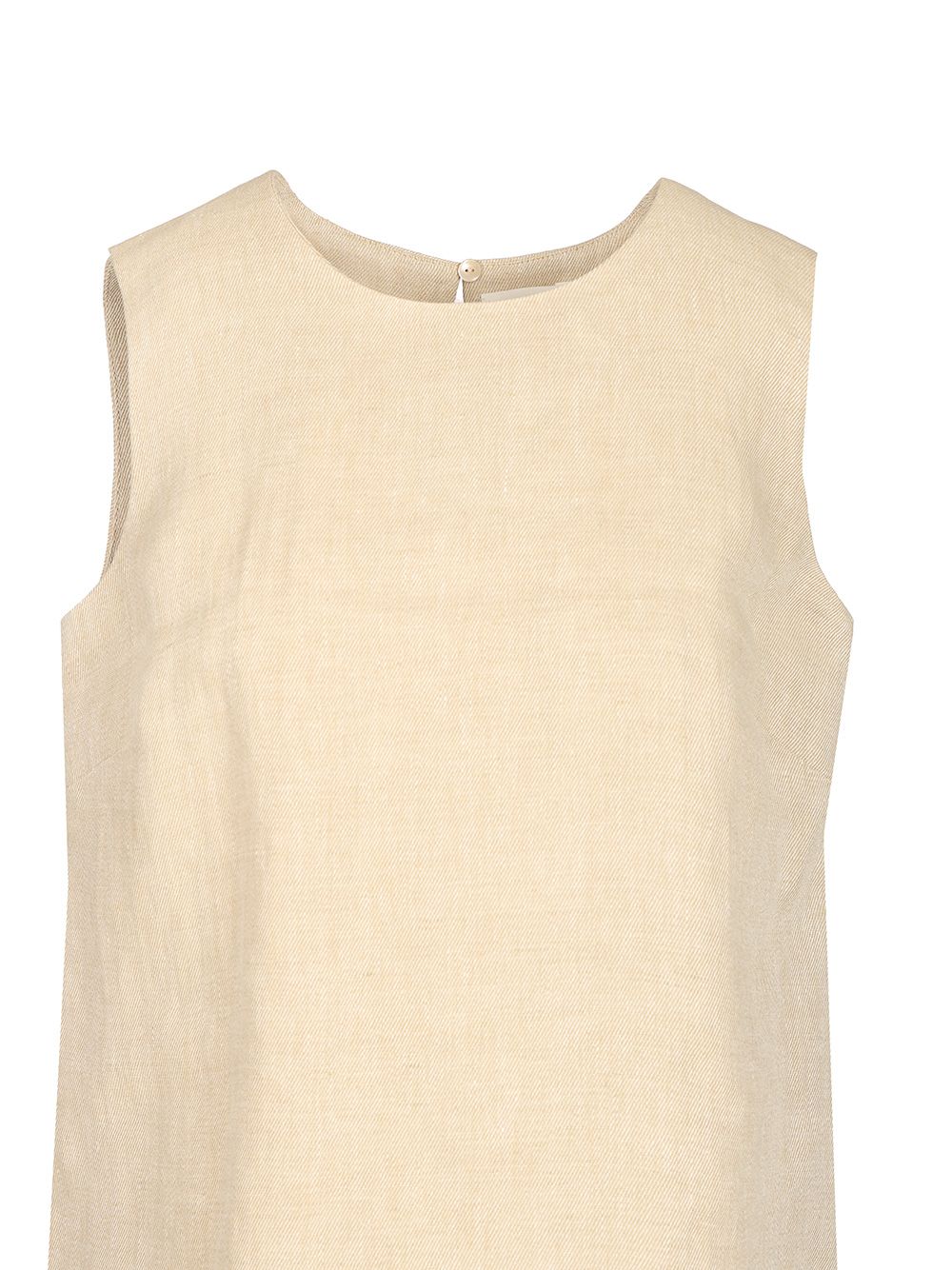 P.A.R.O.S.H. Linen Blouse Tops - Beige | 841a4fb0813f51394842623e2eb07067bff5ffb3