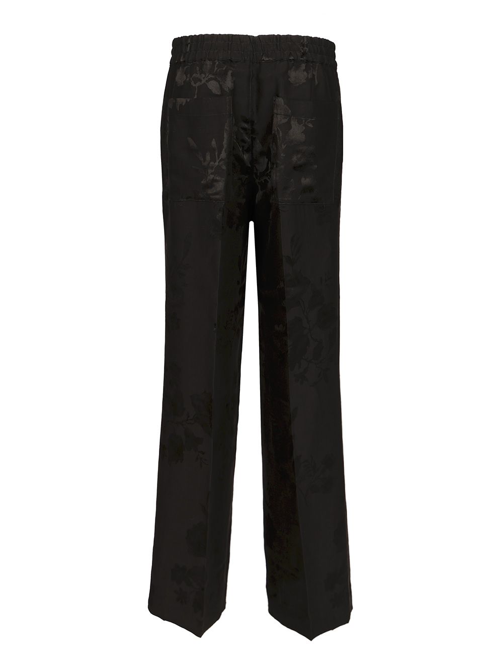 P.A.R.O.S.H. Linen And Viscose Trousers - Black | c783e1f4b41a3896e22eb65ab3537b7b68b8e05f