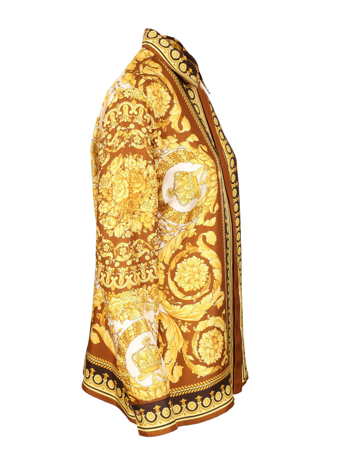 Versace Silk Twill Shirt Shirts - Multicolor | 267894467e84d8f47893e01f8a2e6d1c95a53b86