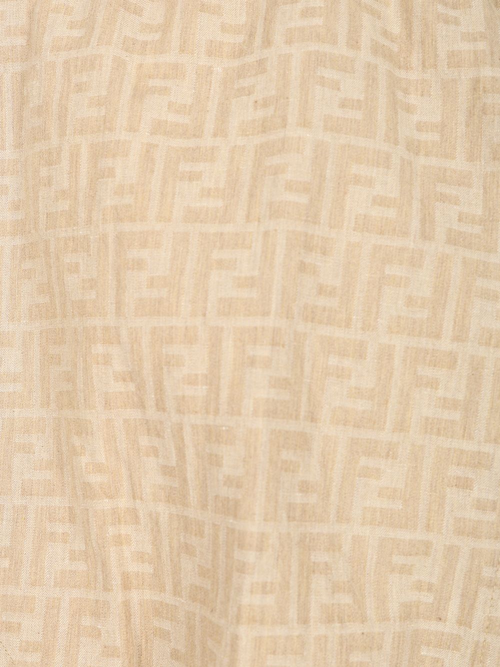 Fendi Ff Chambray Jacket Jackets - Beige | cba2938e5789679064e6fd3a90df895d0639259b