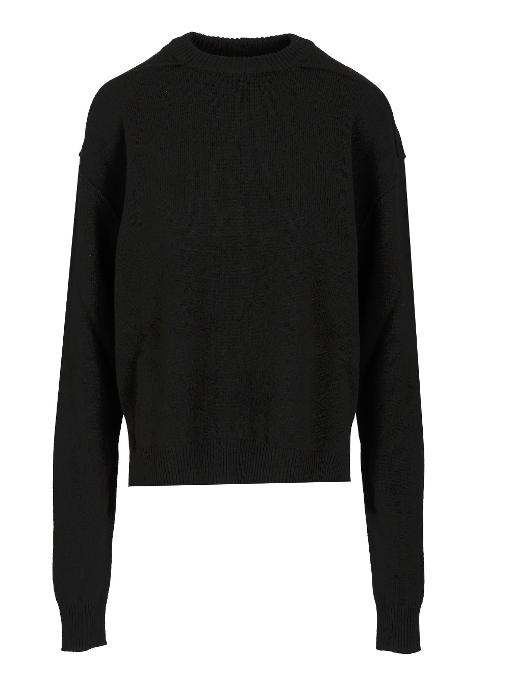 Rick Owens Cashmere And Wool Sweater Knitwear - Black | 112ef2735bb2f9facee4d4b2da43443332531592