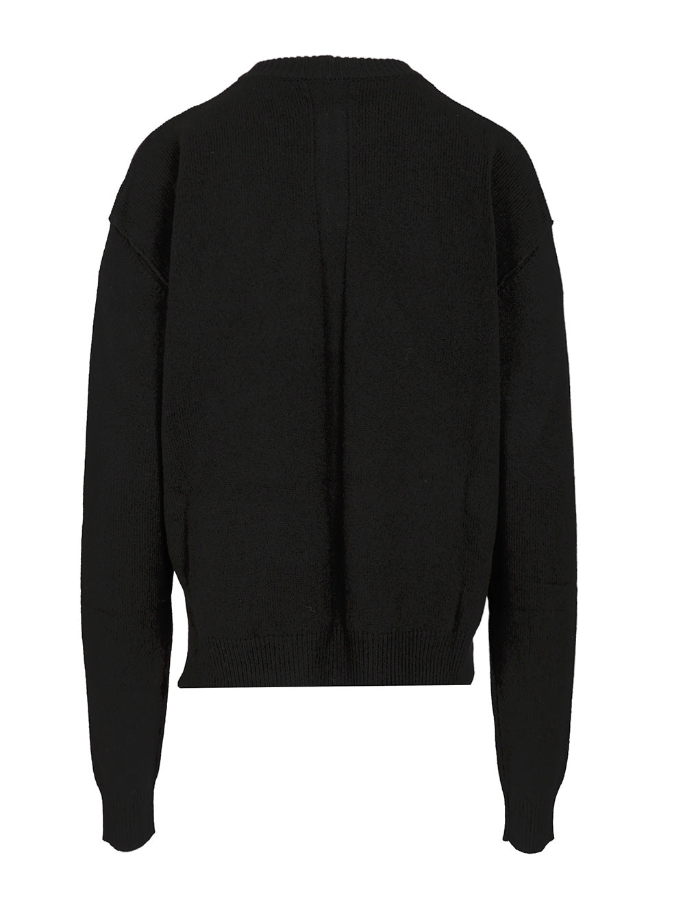 Rick Owens Cashmere And Wool Sweater Knitwear - Black | 647504cc8e6908511c771cad522967cef6e82683