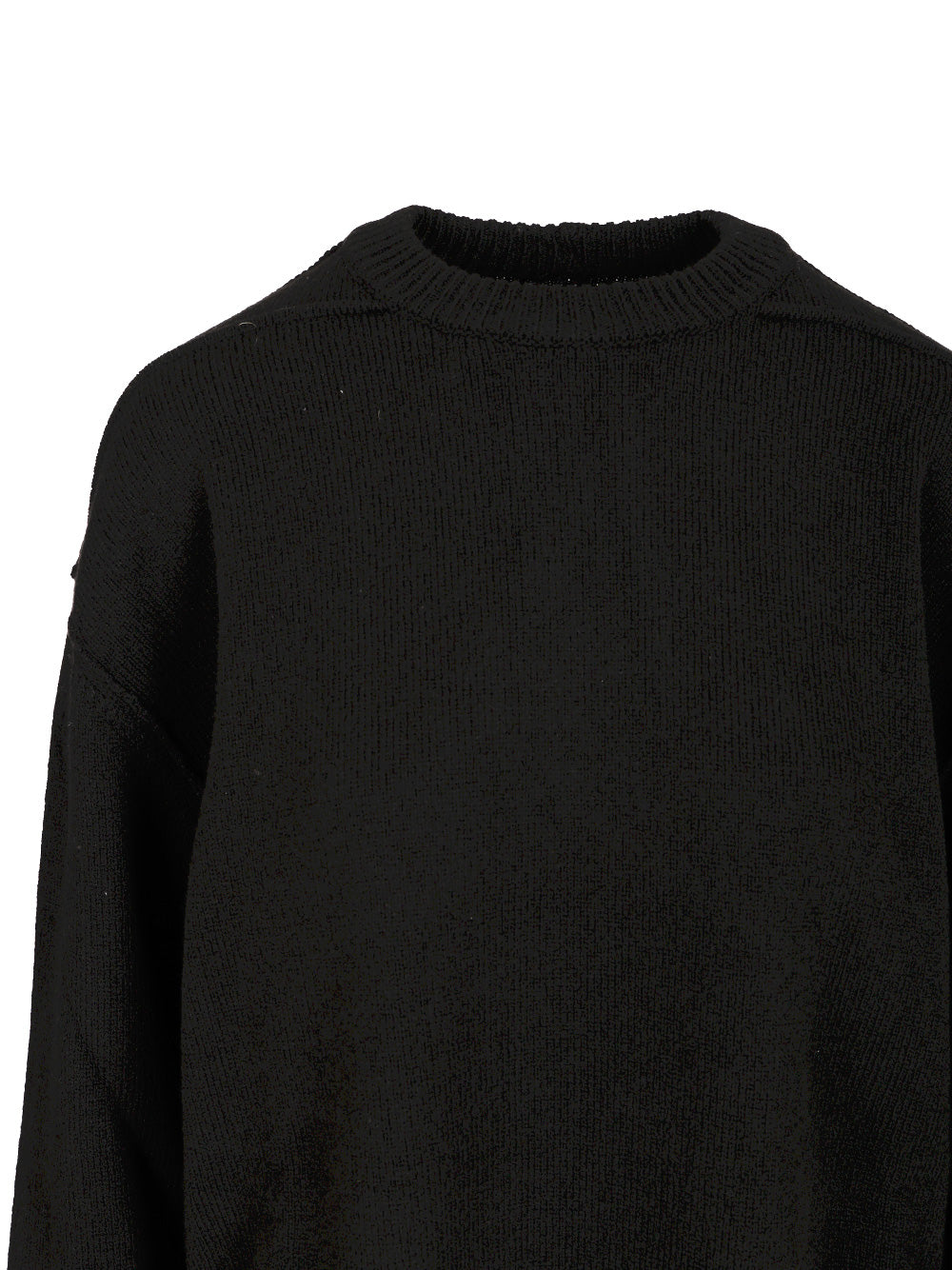 Rick Owens Cashmere And Wool Sweater Knitwear - Black | 1557f33188adc804a806da02cc3c5bfe0e89bb7e