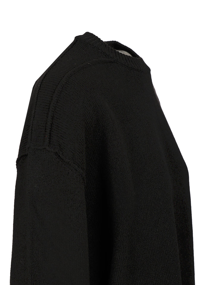 Rick Owens Cashmere And Wool Sweater Knitwear - Black | afa5721e1372ca23843f0eede2999c35a079745f