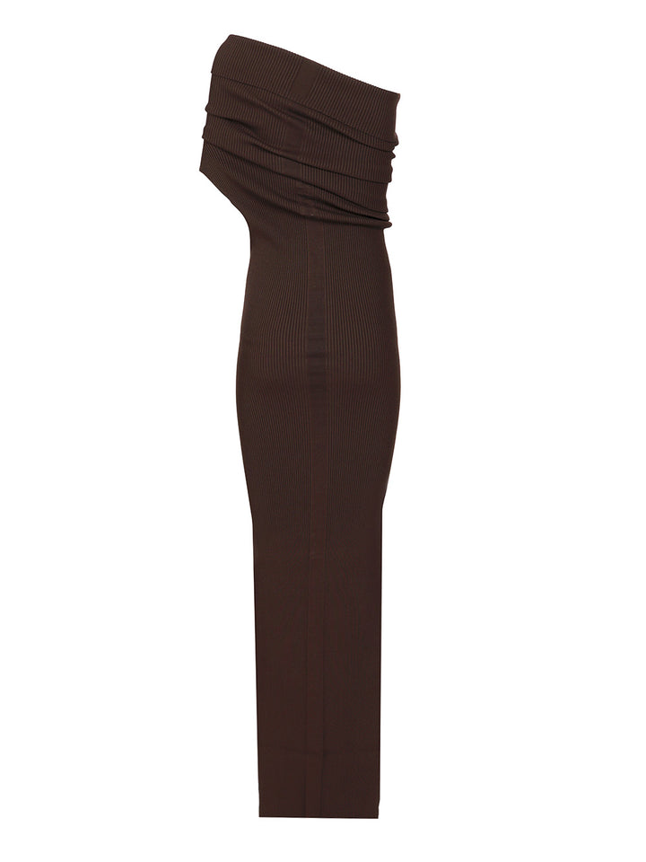 Rick Owens Athena Dresses - Brown | 9eac5842c6527e4e42ea6d64625a0964c9429ed8