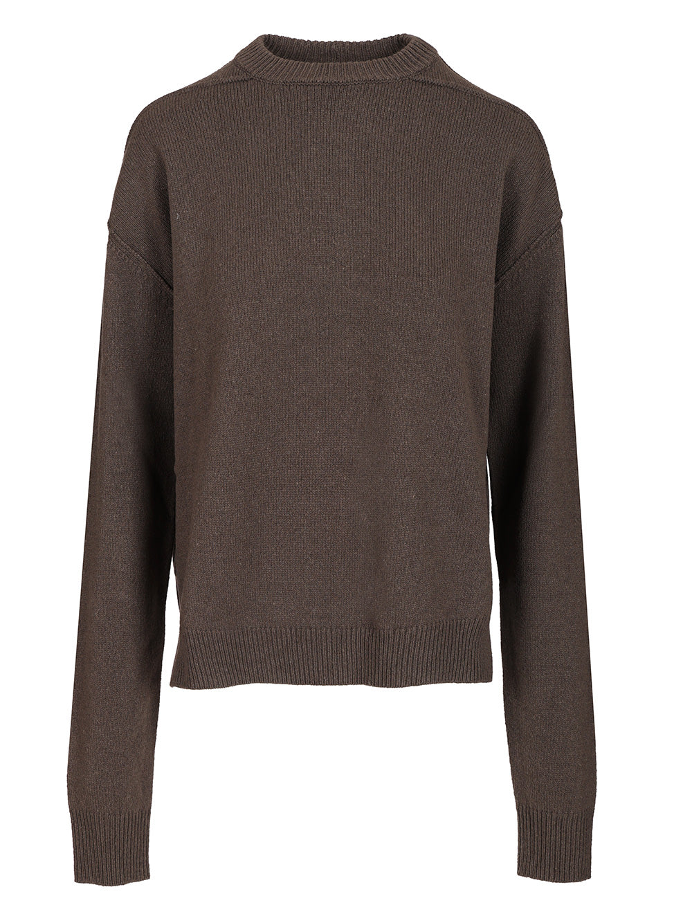 Rick Owens Cashmere And Wool Sweater Knitwear - Brown | 76b2e97ea38b6017a4558cc305805f86ea36d0d6