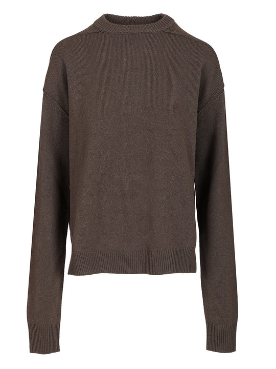 Cashmere And Wool Sweater Knitwear Brown