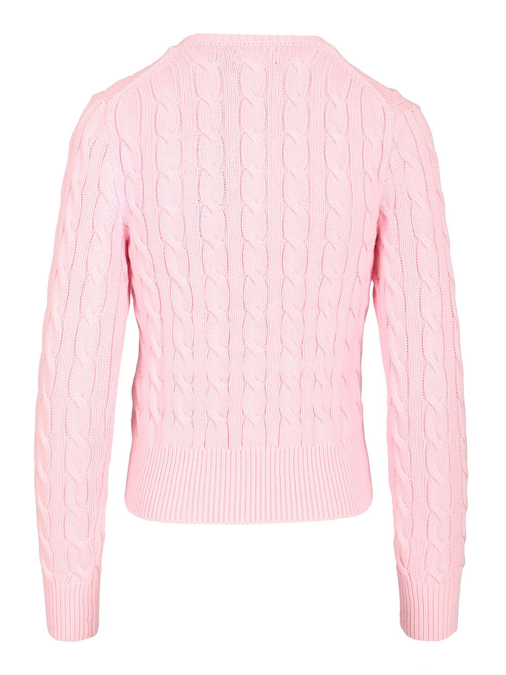 Polo Ralph Lauren Cable Knit Cardigan Knitwear - Rose | 8ff35223c06762aa47f3c3514117f11f7783330d
